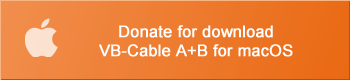 Purchase VB-Audio Cable A+B for macOS
